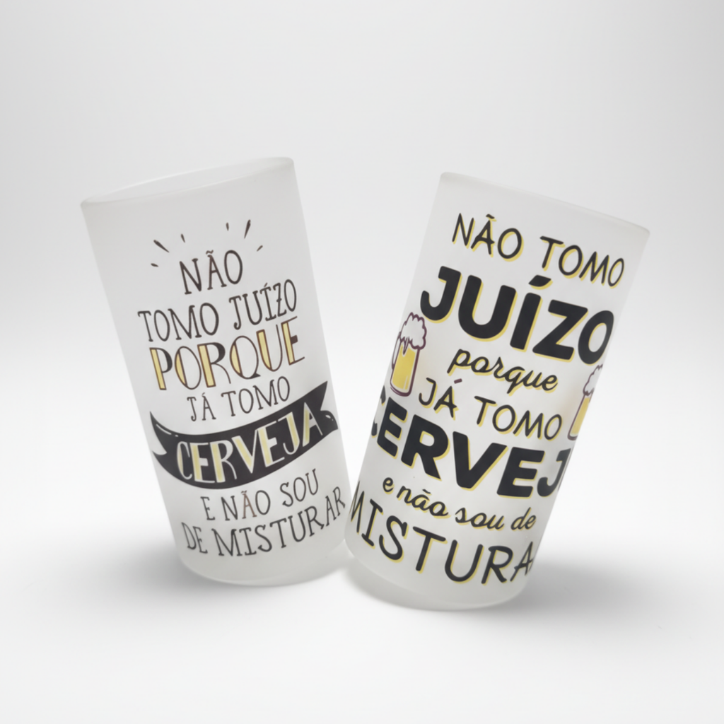 Caneca de Cerveja Personalizada com Frase Divertida
