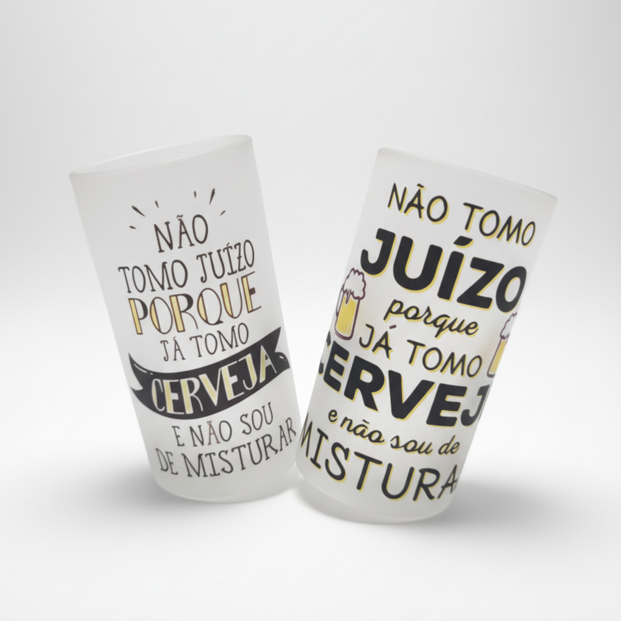 Caneca de Cerveja Personalizada com Frase Divertida